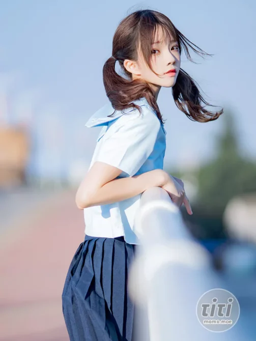 桜桃喵 – NO.123 蔚蓝 [33P-608MB]