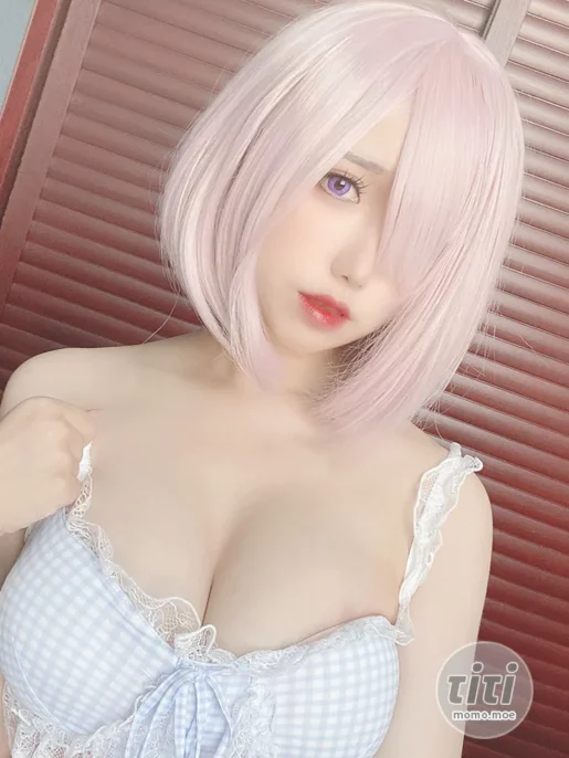 芋圆侑子 – NO.23 蓝格子小清新 [22P-76MB]