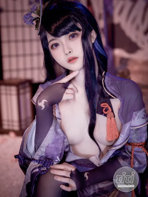 白莉爱吃巧克力 – NO.010 雷电将军 [58P-835MB]