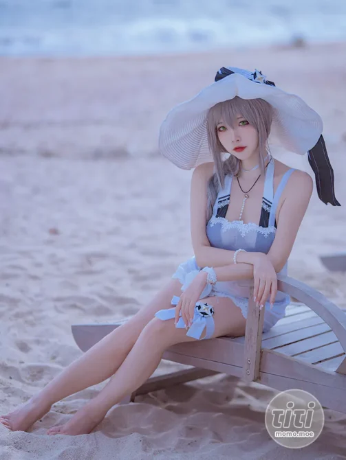 二佐Nisa – NO.138 碧蓝天鹰泳装 [20P-236MB]