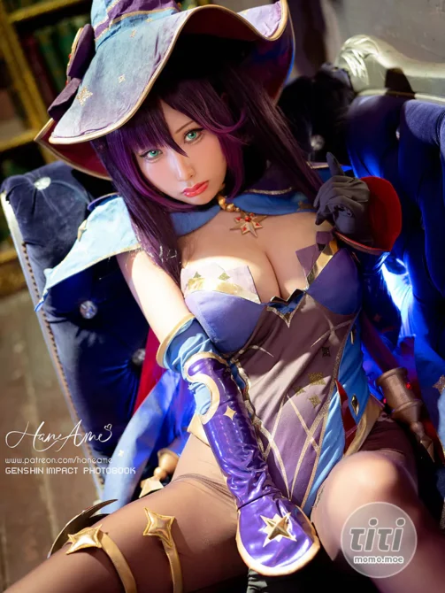 雨波_HaneAme – NO.259 Mona (Genshin Impact) [20P-11MB]