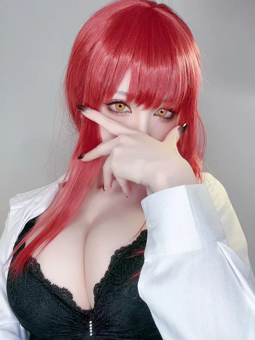 水淼Aqua – NO.135 makima selfie 玛奇玛自拍 [30P-36M]