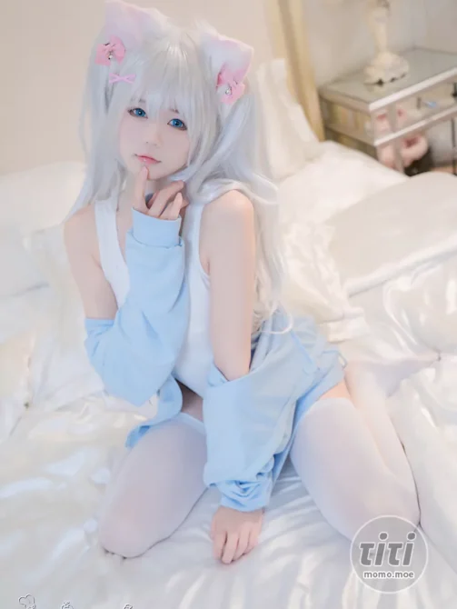 黏黏团子兔 – NO.013 (咬一口兔娘) 做你的猫 [56P1V-853M]