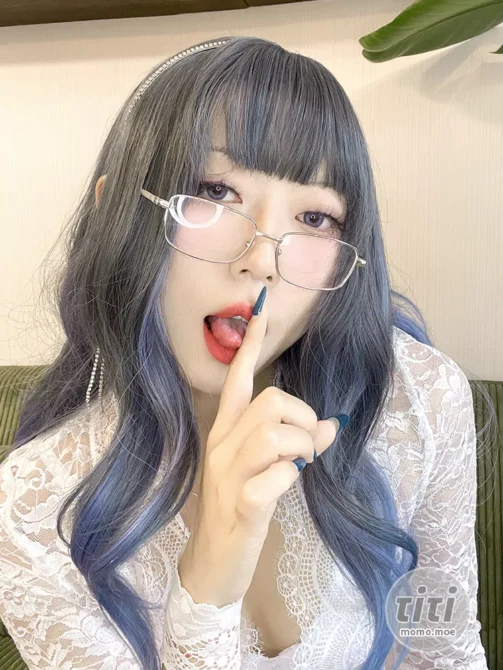 Money冷冷 – NO.034 白蕾丝长裙 [73P-289M]