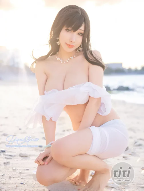 雨波_HaneAme – NO.298 Original White sand love in Okinawa 沖繩白沙之戀 [41P6V-359M]