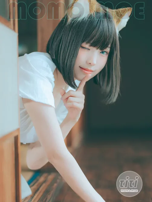 ElyEE子 – NO.133 23.July B-Dongitsune ~White dress 白洋裝狐少女 [59P+2V-166MB]