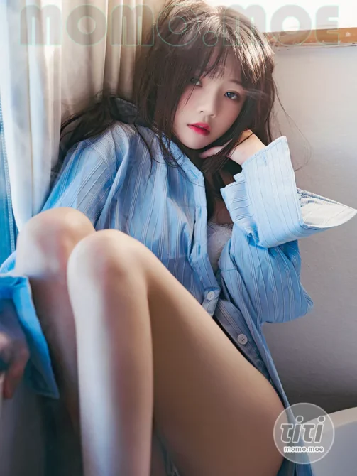 桜桃喵 – NO.161 蓝衬衫 [44P-1.10GB]