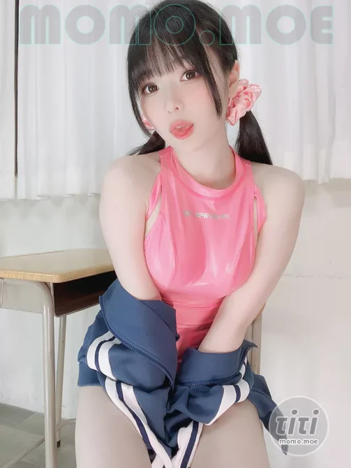 霜月shimo – NO.096 Pink Swimsuit [21P-100M]