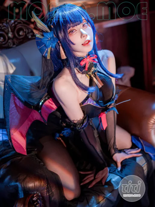 安食Ajiki – NO.07 原神 雷电将军魅魔 [35P-259M]