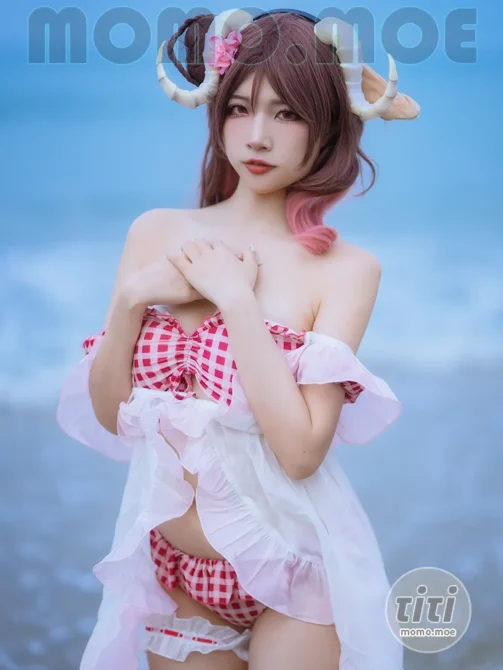 二佐Nisa – NO.160 泰拉夏日纪事 艾雅法拉泳装 [34P-383MB]