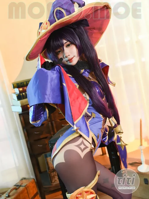 PoppaChan – NO.013 Mona (Genshin Impact) [53P-269M]