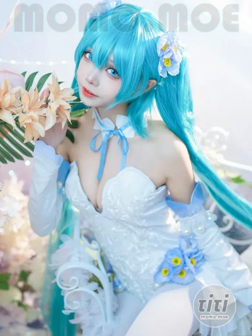 艾西Aiwest – NO.011 初音 粉蝶花 [42P-159MB]