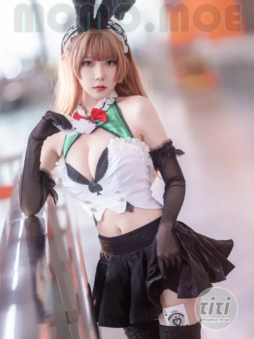 香草喵露露 – NO.60 碧蓝航线 莫妮卡 [18P-117M]