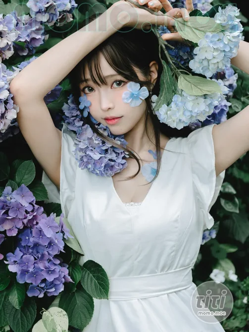 ElyEE子 – NO.162 Rainy Season雨季繡球花 [31P+2V-97MB]