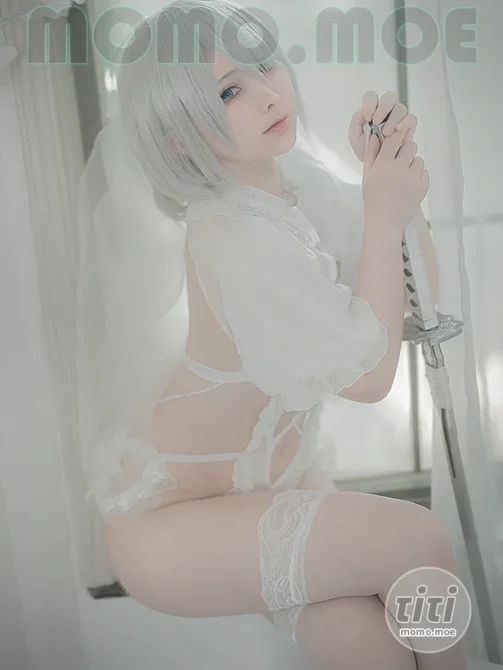 樱梨梨 – NO.014 2B白花嫁 [24P-89MB]