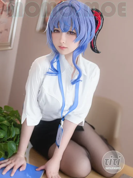 樱梨梨 – NO.012 甘雨小秘书 [30P-566MB]