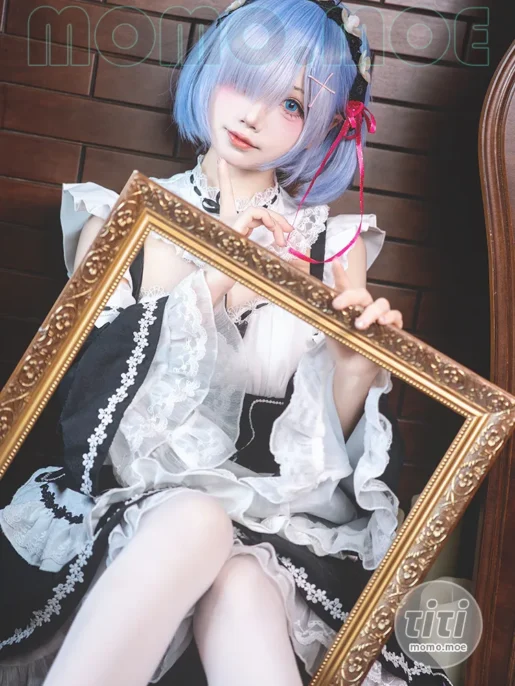 Shika小鹿鹿 – NO.110 蕾姆 [18P-387MB]