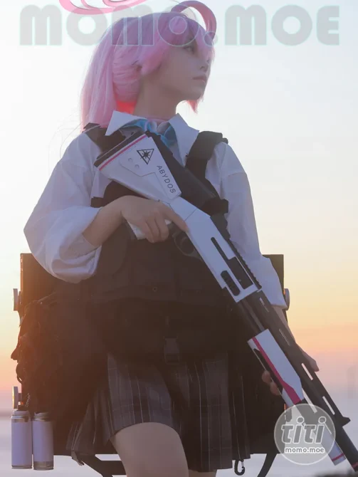 G44不会受伤 – NO.131 碧蓝档案 星野 临战 [26P-324MB]