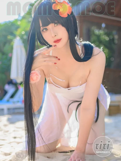 Natsuko夏夏子 – NO.049 碧蓝航线 比叡泳装 [55P-464M]