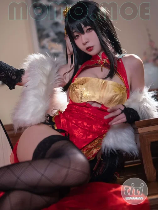 yuuhui玉汇 – NO.097 碧蓝航线 大凤旗袍 [23P-148M]