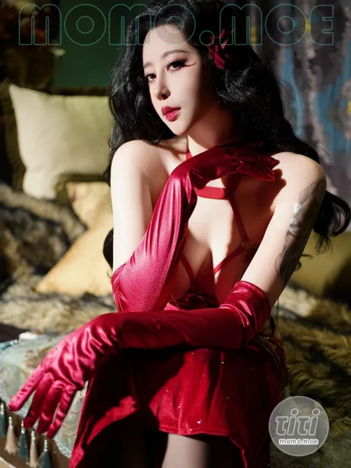 奈汐酱nice – NO.077 红爵夫人 [58P+1V-472MB]