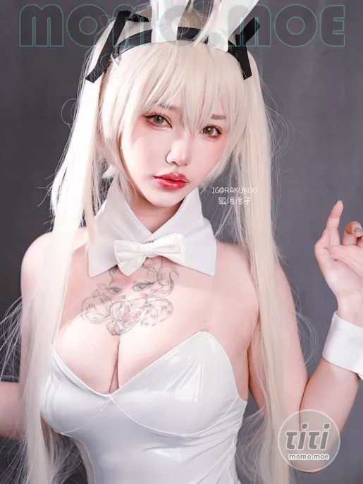 狐洛洛子 – NO.003 兔女郎 [17P-26MB]