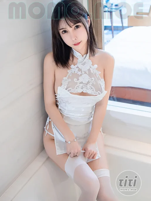 亚马逊鲶鱼 – NO.013 白色旗袍 [18P-349M]