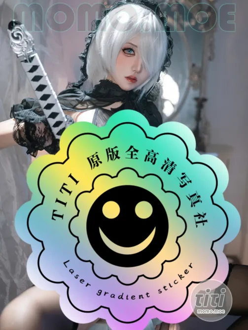 阿薰kaOri – NO.045 毛毛2B黑色花嫁 [93P-791MB]