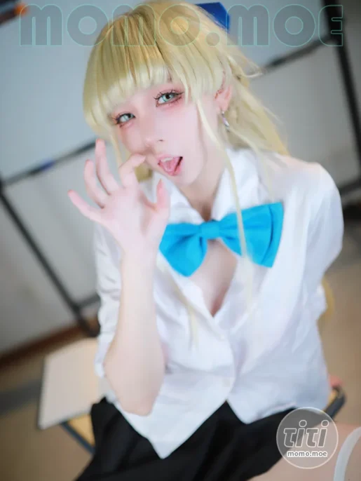 上杉绘梨落 – NO.009 蔚蓝档案 飞鸟马时 校服 [46P-851M]