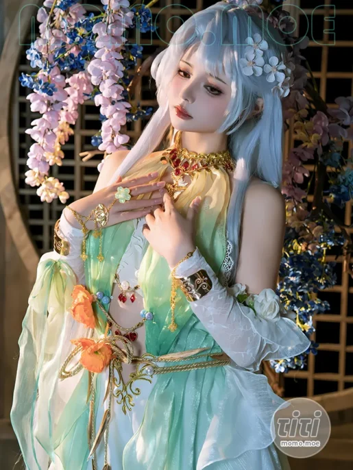 七月喵子 – NO.049 殷紫萍 [55P-595M]