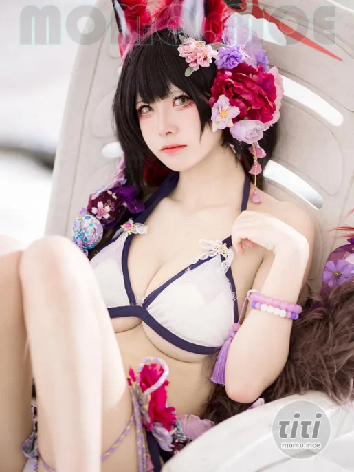 九柒喵 – NO.027 蔚蓝档案 狐坂若藻 泳装 [23P-156M]