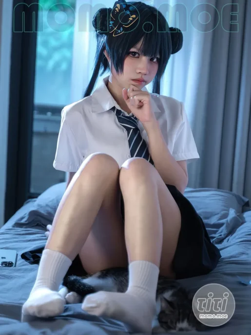 清水凪 – NO.001 蔚蓝档案 龙华妃咲 JK [52P-526MB]