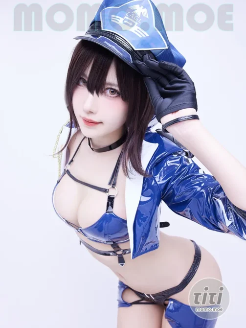 Shika小鹿鹿 – NO.120 碧蓝航线 巴尔的摩赛车服 [9P-48M]