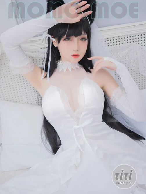 焖焖碳 – NO.044 碧蓝航线 爱宕花嫁 [20P-211M]