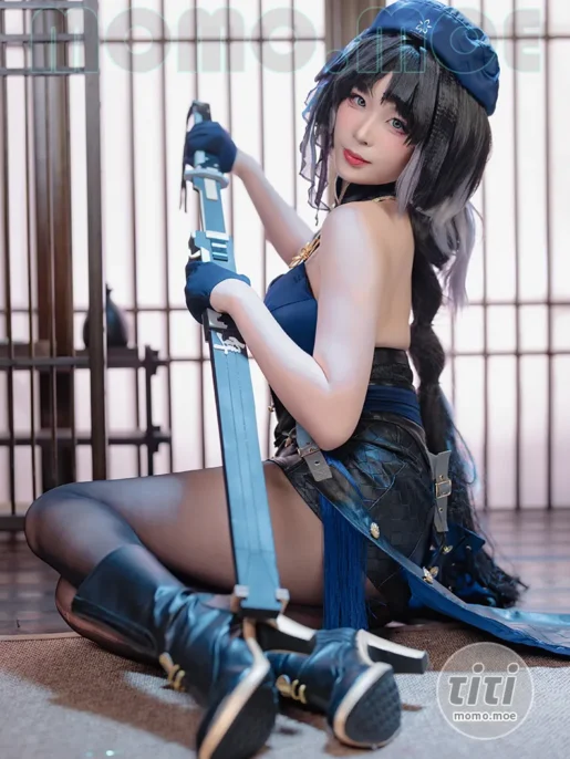 轩萧学姐 – NO.075 鸣潮 秧秧 [108P+1V-682M]