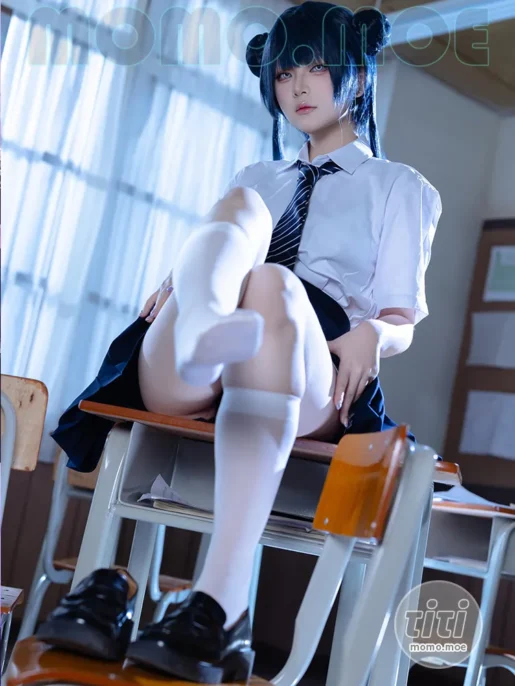 屿鱼 – NO.061 蔚蓝档案 妃咲JK [61P-798M]