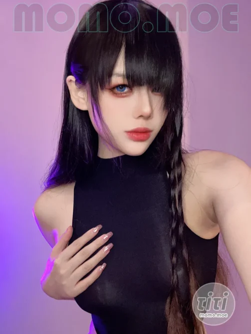 九言 – NO.106 黑丝紧身衣 [22P+6V-201M]