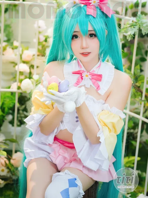 焖焖碳 – NO.049 VOCALOID 初音未来 复活节兔子 [22P-162M]