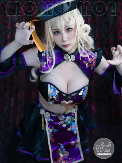 坊橋夜泊 – NO.002 Sugar Whip 戦闘キョンシー 紫 [40P-375M]