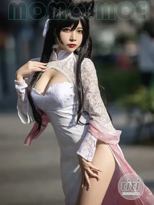 二佐Nisa – NO.195 碧蓝航线 爱宕旗袍 [18P-80M]