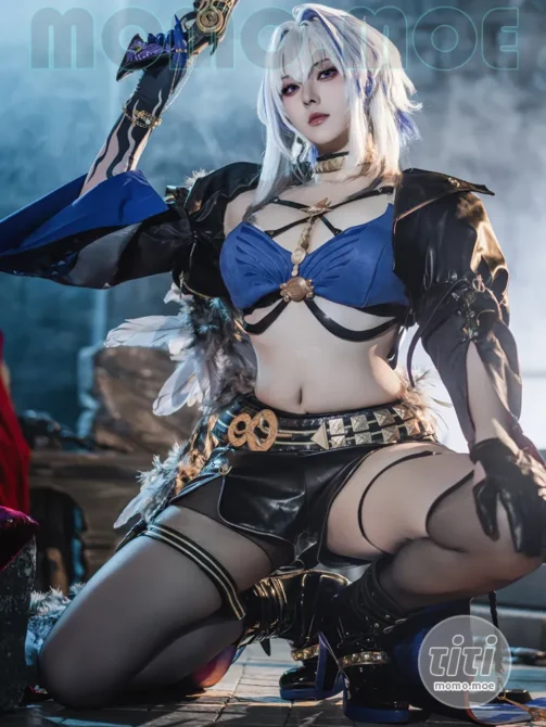 Natsuko夏夏子 – NO.088 鸣潮 嘉贝莉娜 [74P-417M]