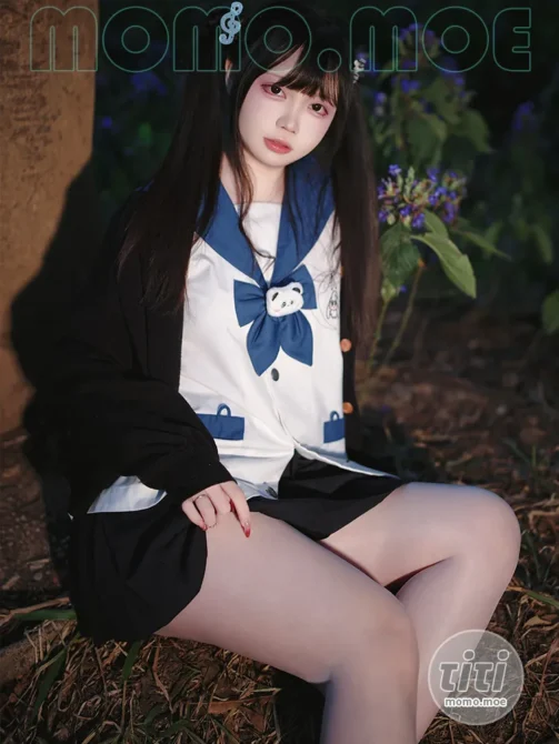 洛桑w伊梓 – NO.022 双马尾JK [38P-333M]