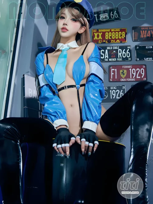 过期米线线喵 – NO.177 女警 [60P-179M]