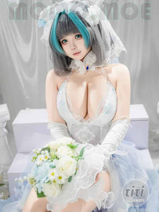 宝钡Bei – NO.003 碧蓝航线 柴郡 誓约花嫁 [42P-493MB]